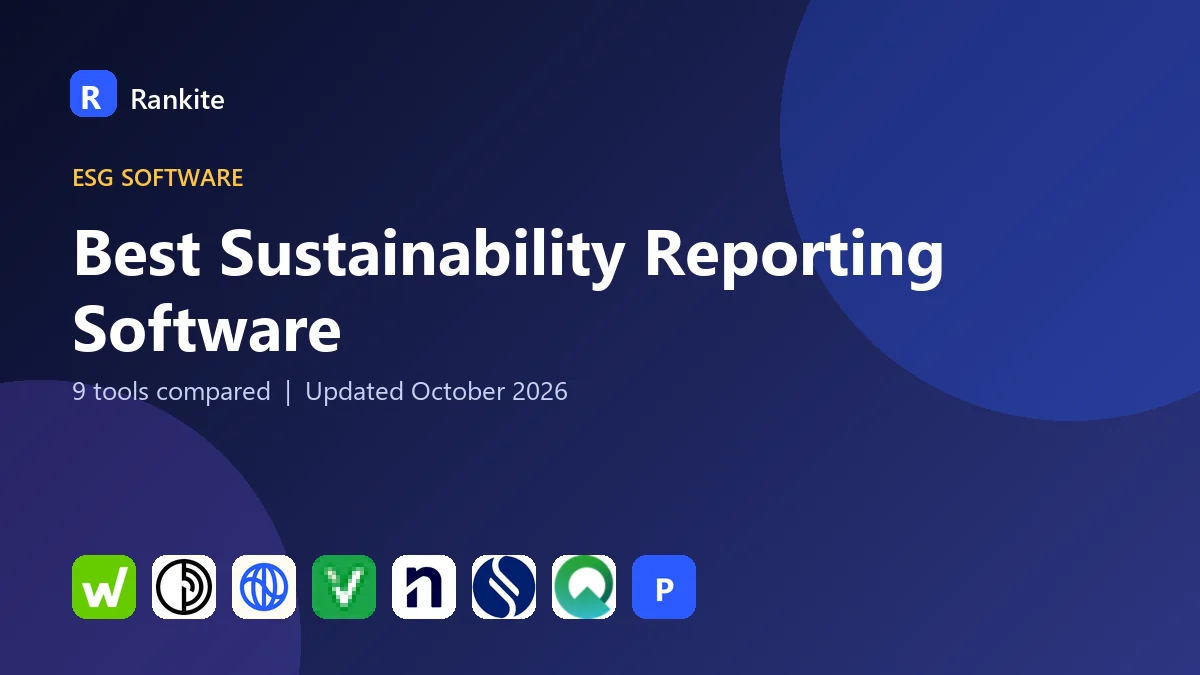 Best Sustainability Reporting Software in 2026: 9 Tools Compared