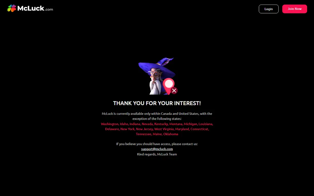 McLuck homepage