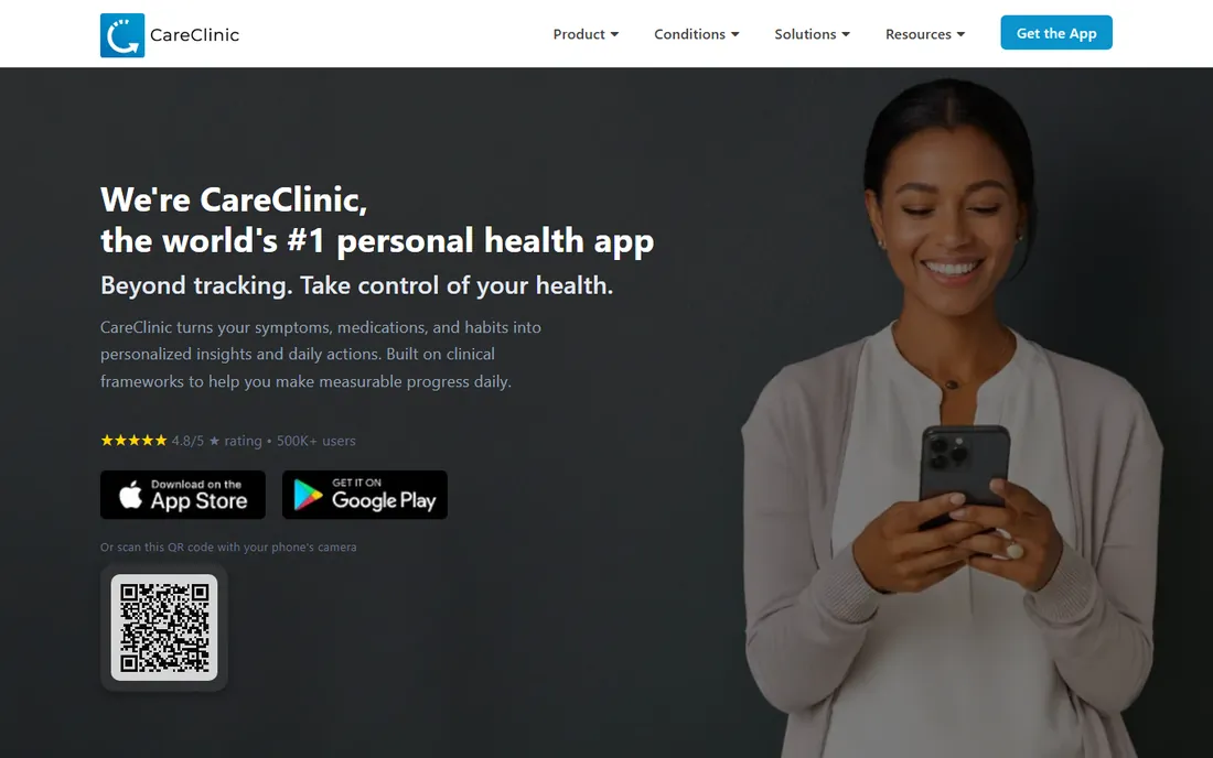 CareClinic homepage