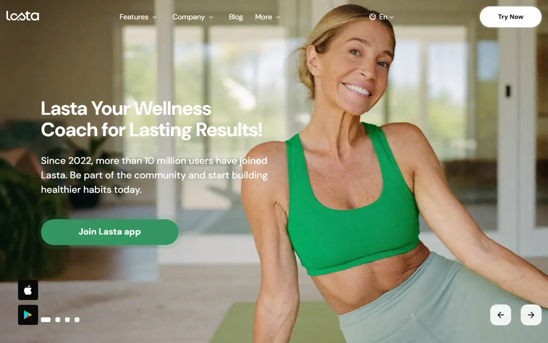 Lasta homepage