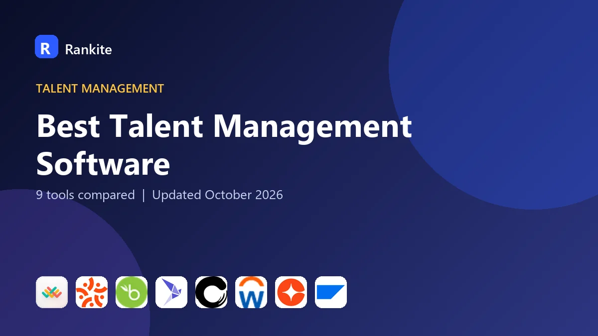 Best Talent Management Software in 2026: 9 Tools Compared