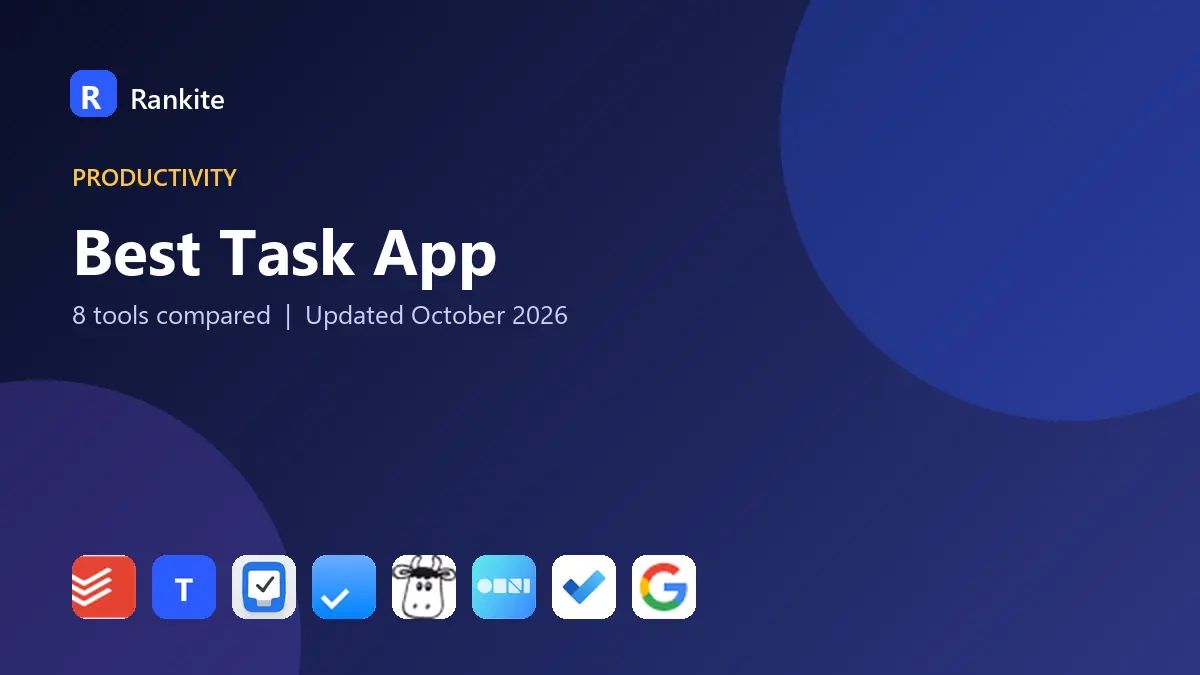 Best Task App in 2026: 8 Tools Compared