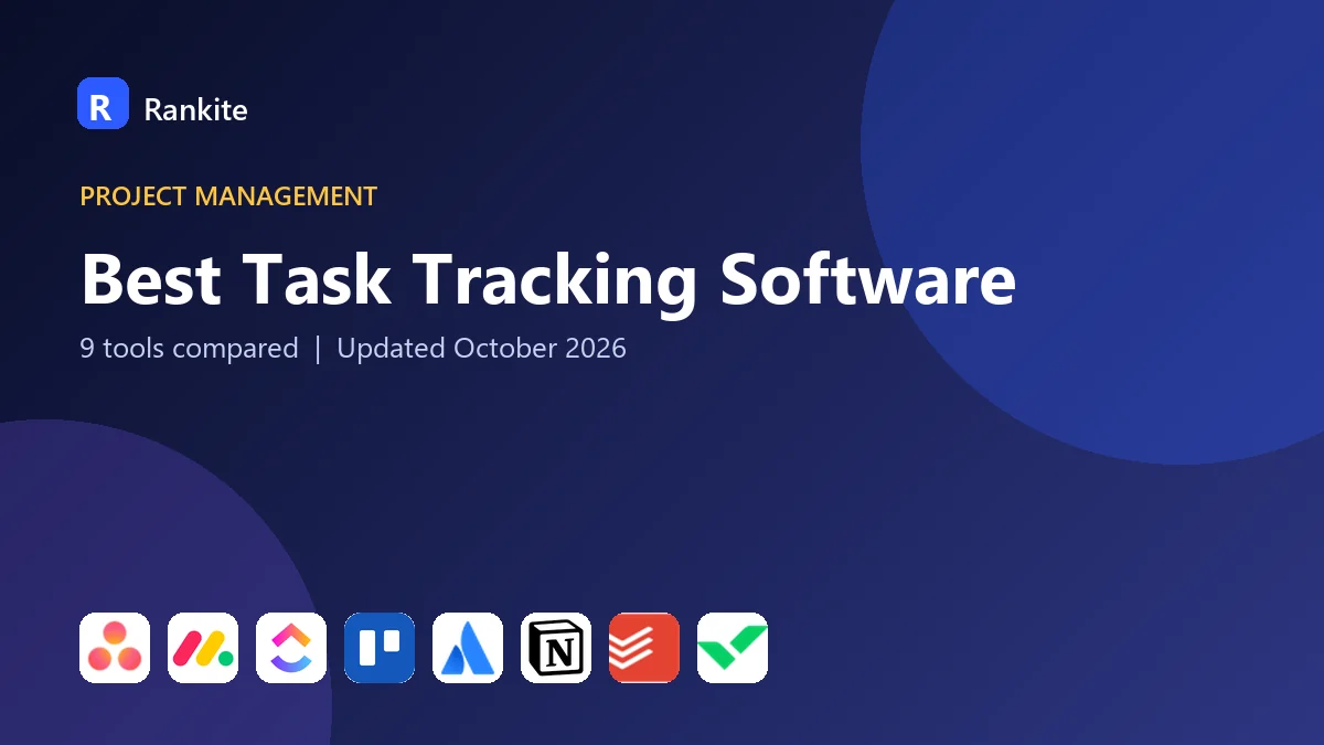 Best Task Tracking Software: 9 Tools Compared