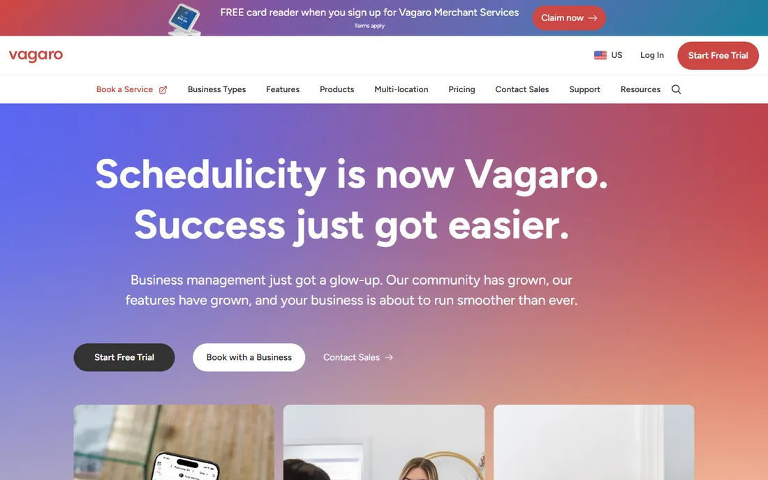Schedulicity homepage