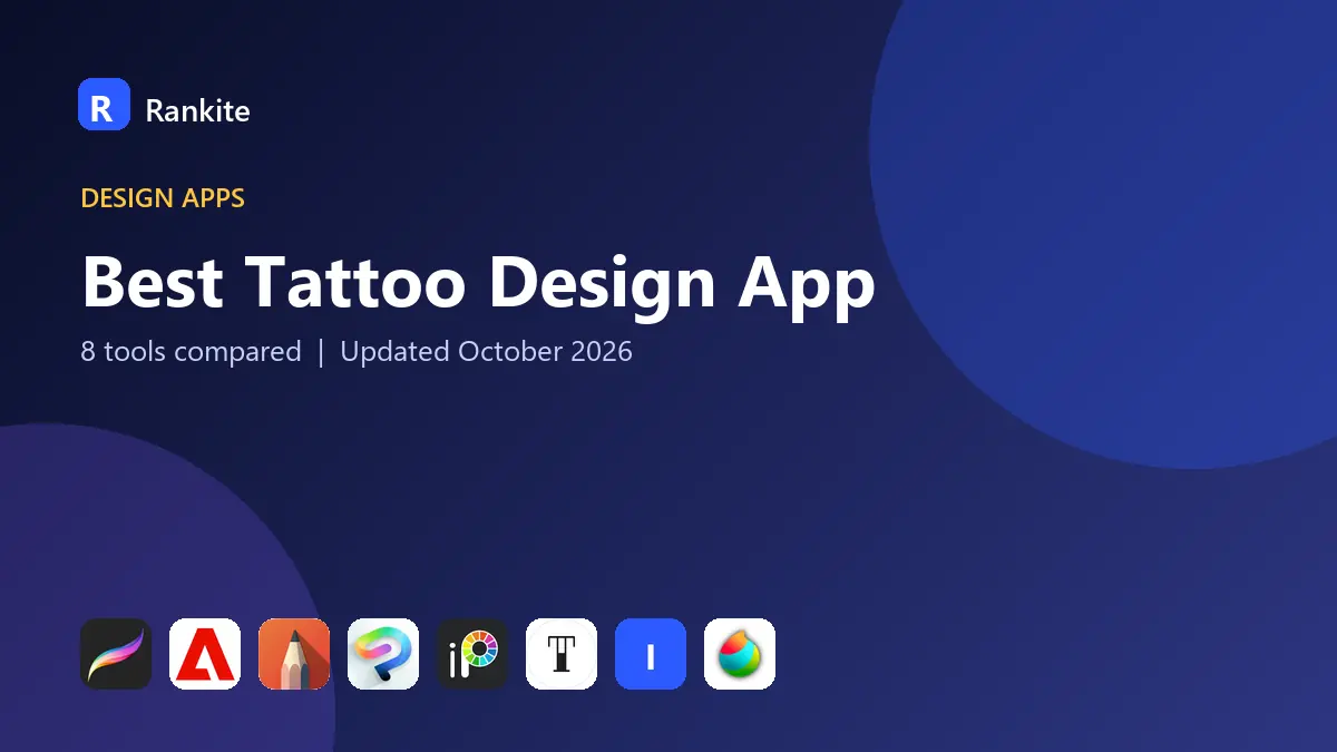 Best Tattoo Design App in 2026: 8 Apps Compared