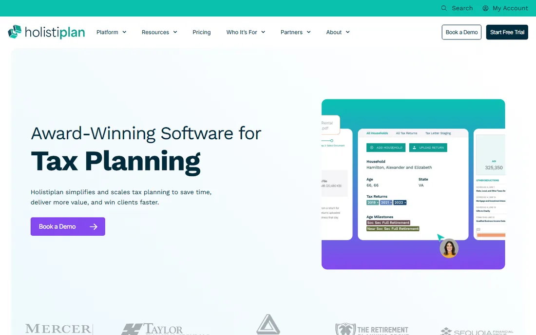 Holistiplan homepage