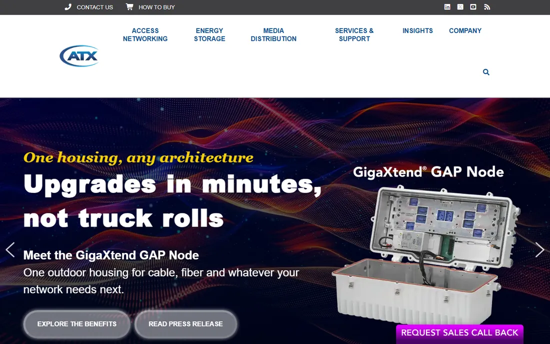 ATX homepage