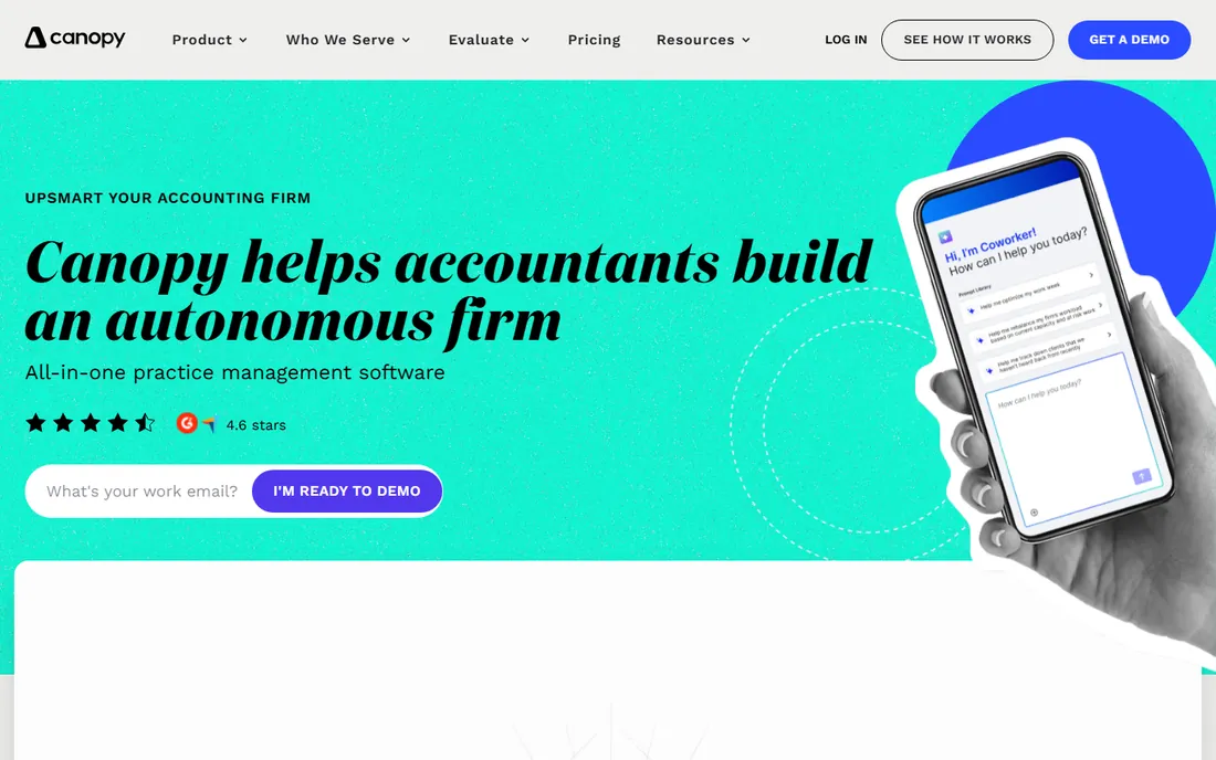 Canopy homepage