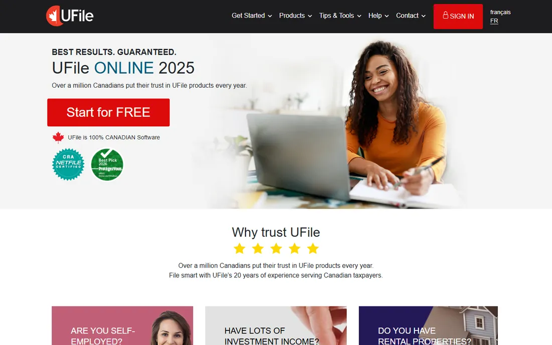 UFile homepage