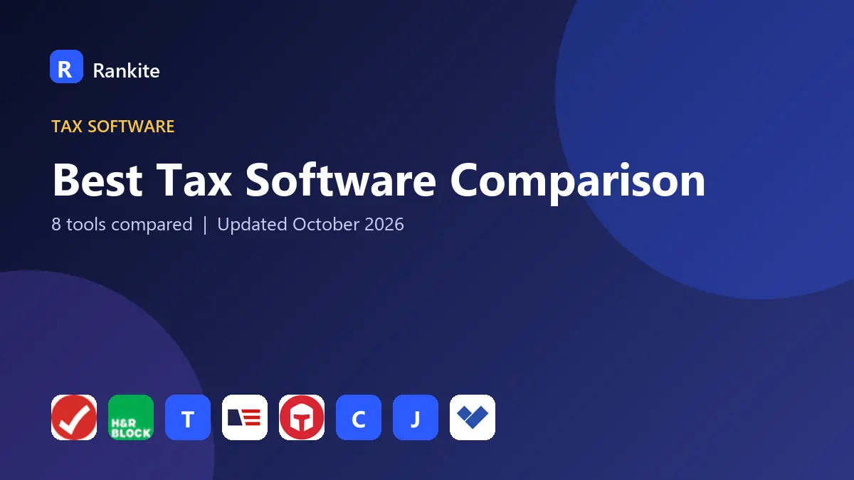 Best Tax Software Comparison in 2026: 8 Tools Compared