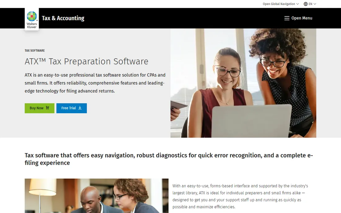 ATX homepage