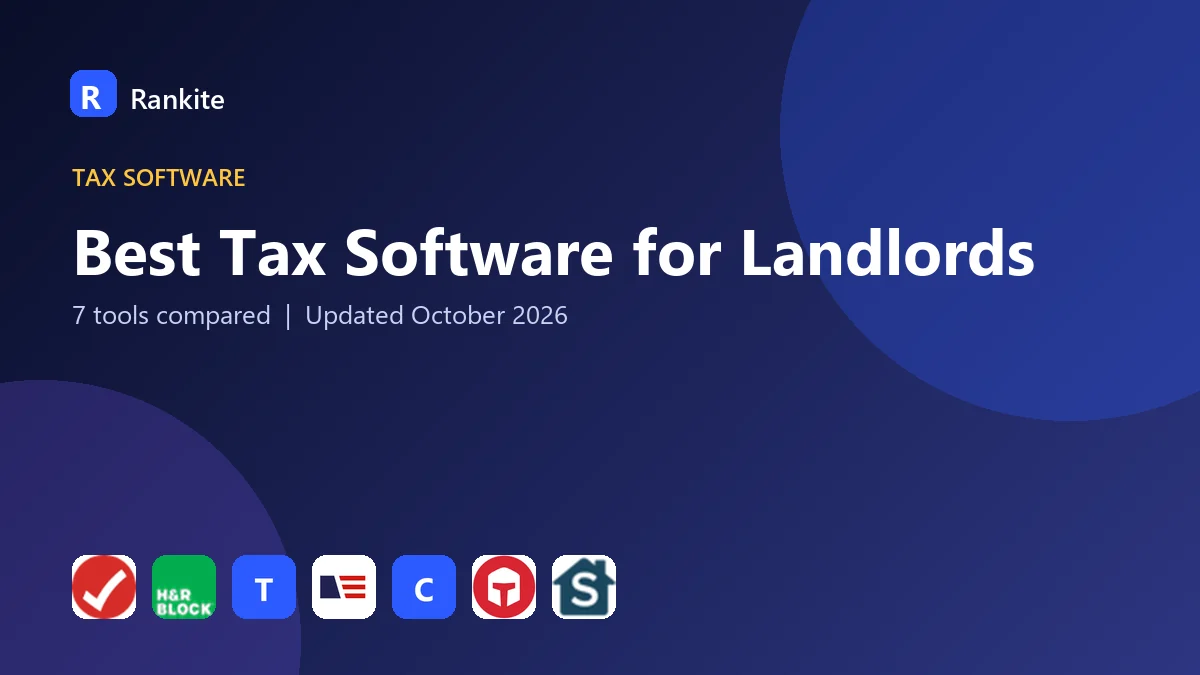 Best Tax Software for Landlords: 7 Tools Compared