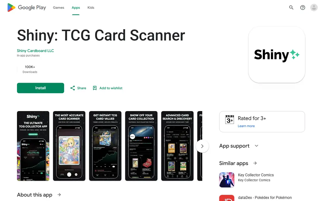 Shiny homepage