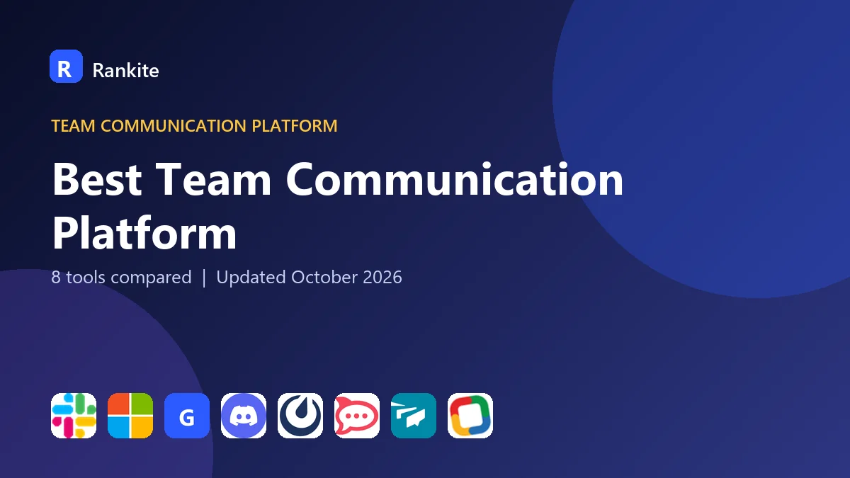 Best Team Communication Platform in 2026: 8 Tools Compared