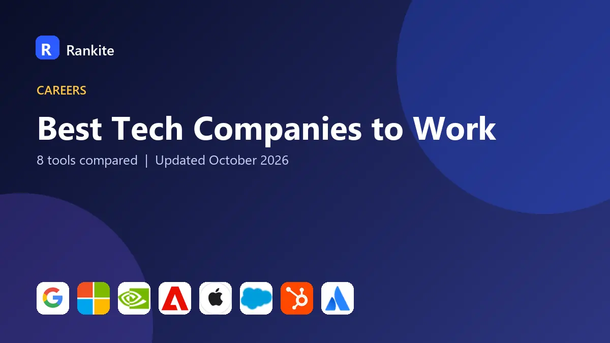 Best Tech Companies to Work in 2026: 8 Tools Compared
