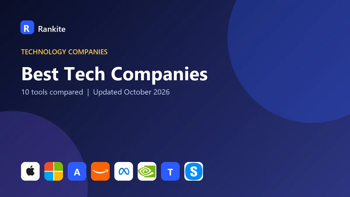 Best Tech Companies in 2026: 10 Companies Compared