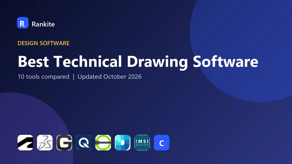 Best Technical Drawing Software in 2026: 10 Tools Compared