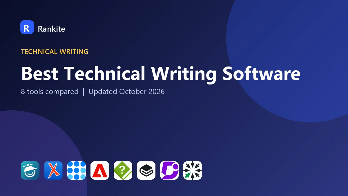 Best Technical Writing Software in 2026: 8 Tools Compared