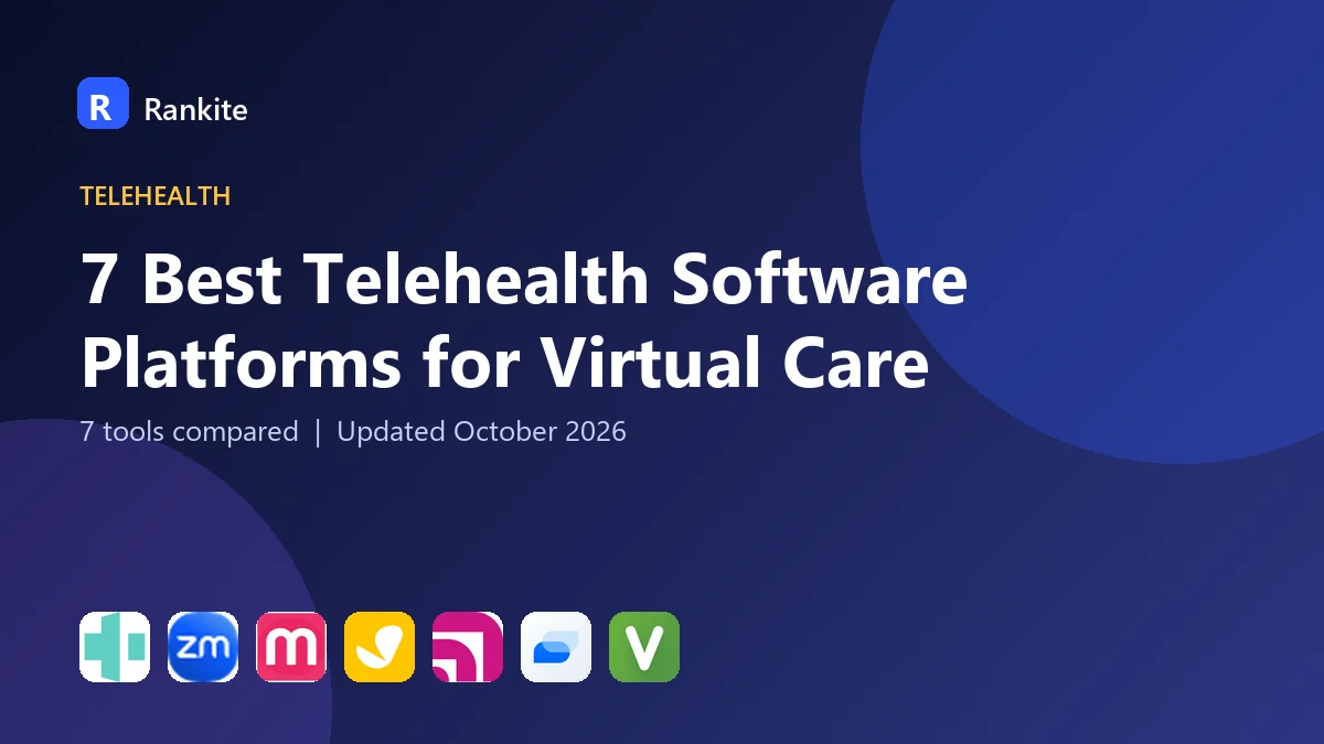 7 Best Telehealth Software Platforms for Virtual Care in 2026