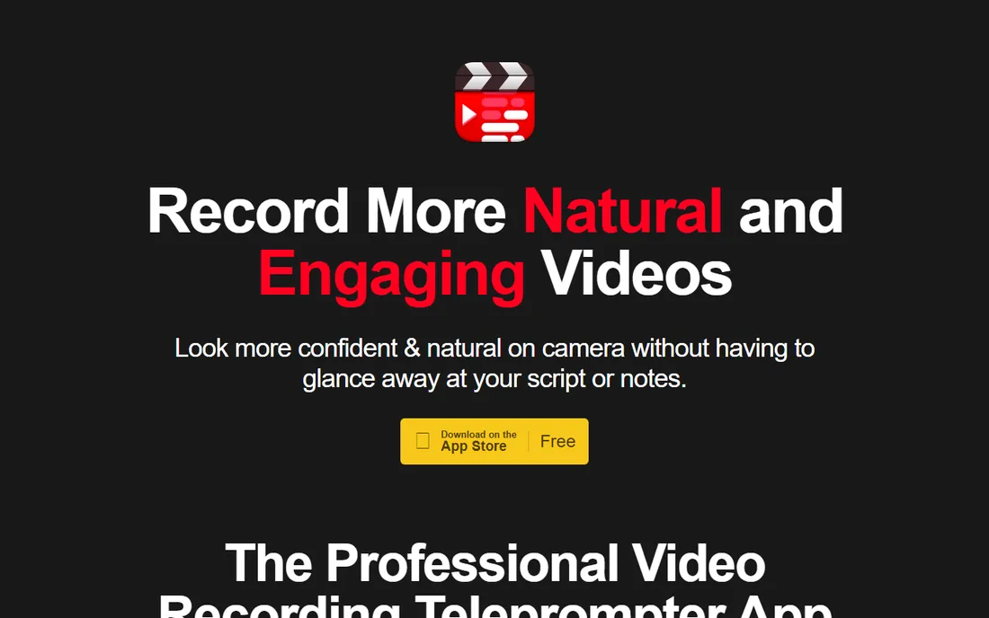 Video Teleprompter homepage