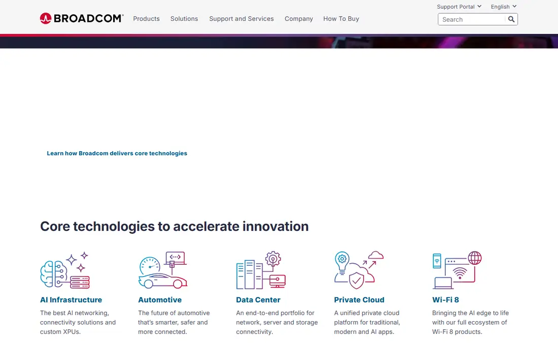 Broadcom Test Data Manager homepage