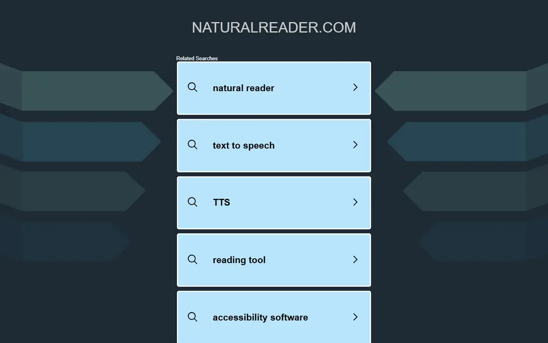 NaturalReader homepage