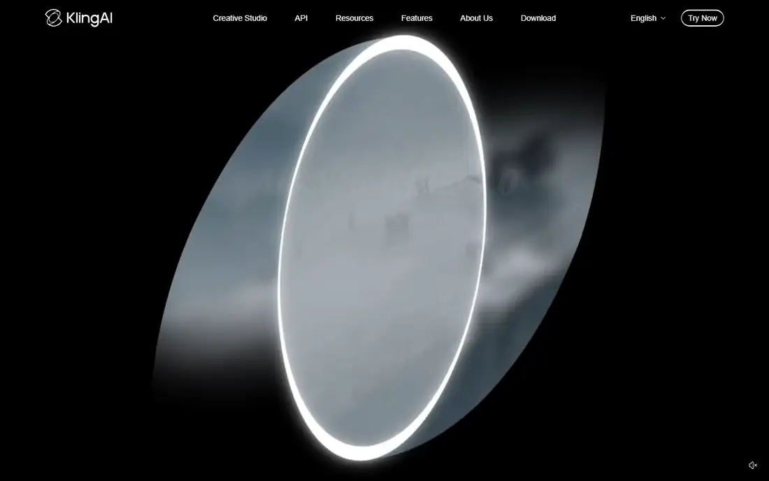 Kling 3.0 homepage