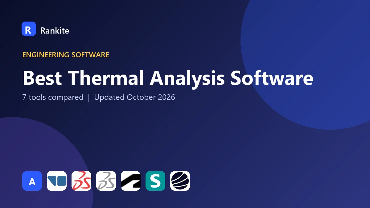 Best Thermal Analysis Software in 2026: 7 Tools Compared