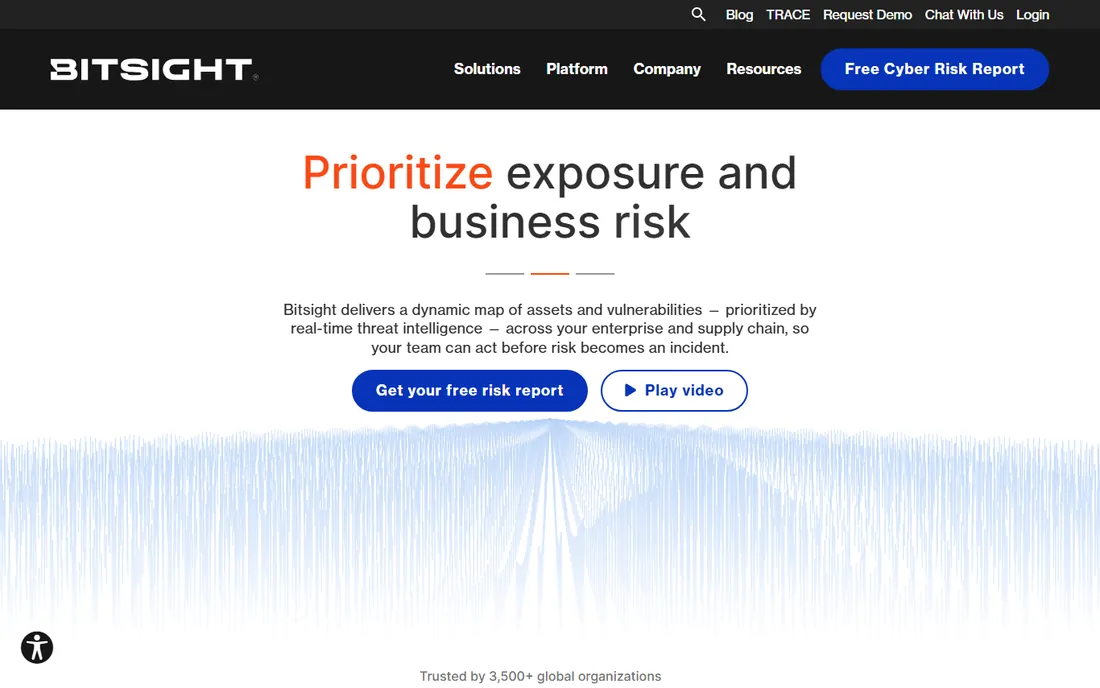 BitSight homepage