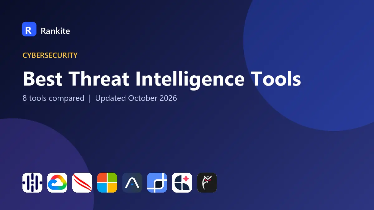 Best Threat Intelligence Tools in 2026: 8 Tools Compared