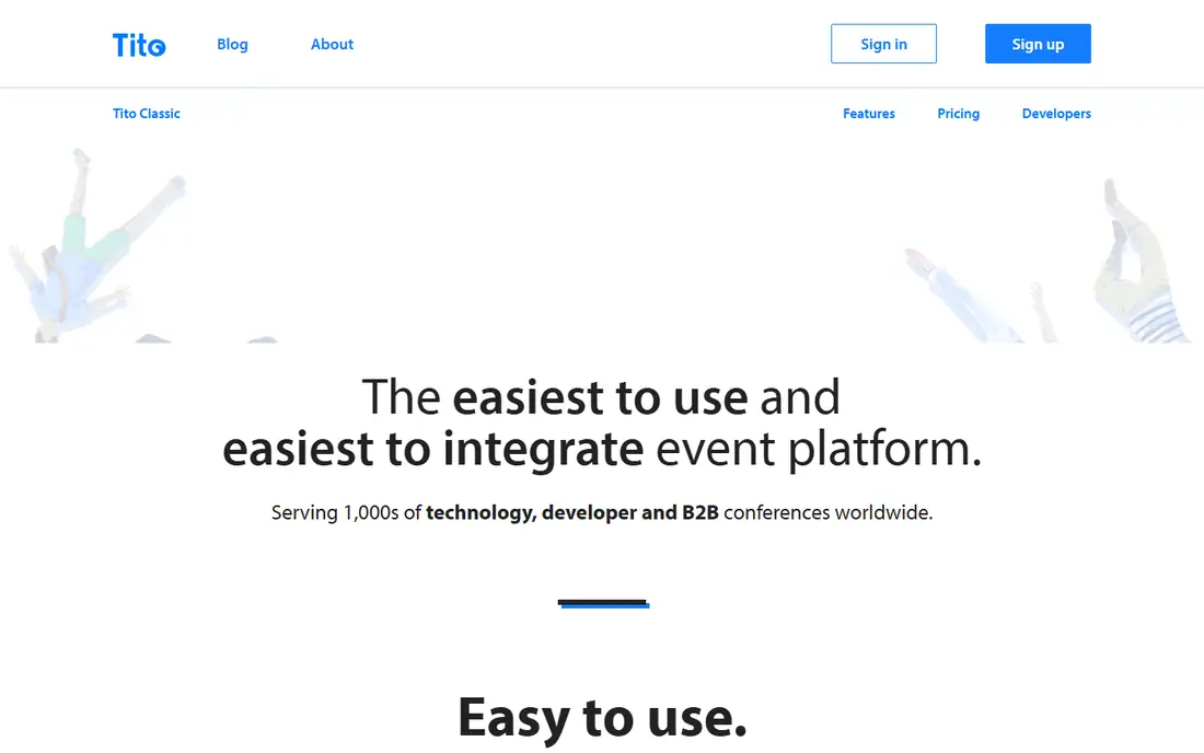 Tito homepage