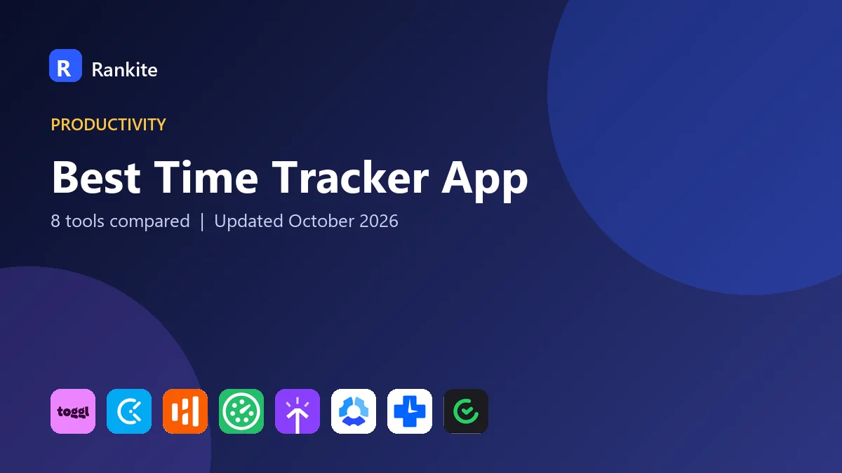 Best Time Tracker App: 8 Tools Compared