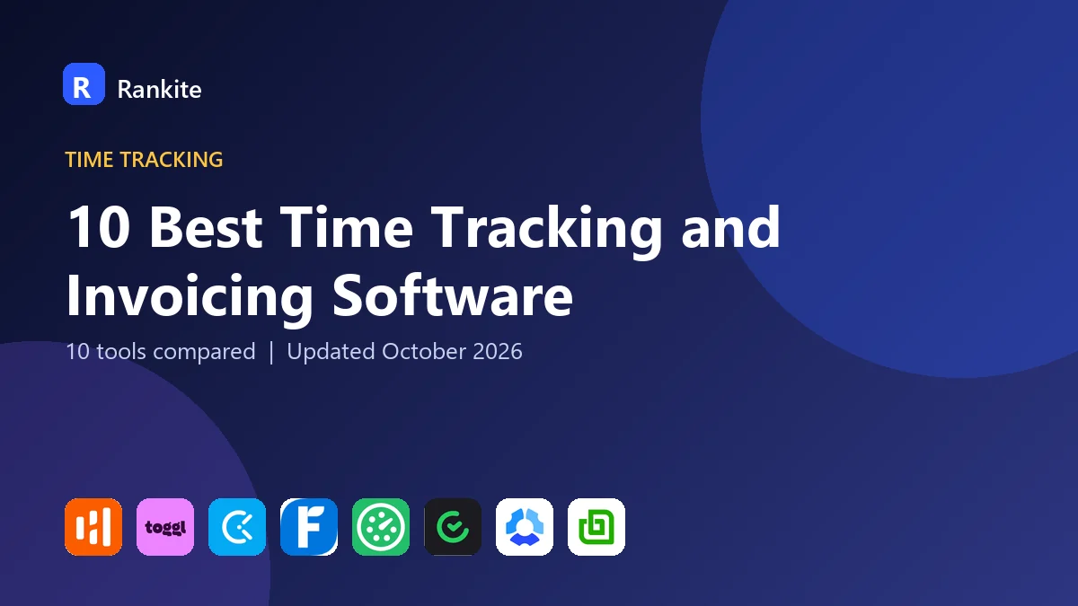 10 Best Time Tracking and Invoicing Software in 2026