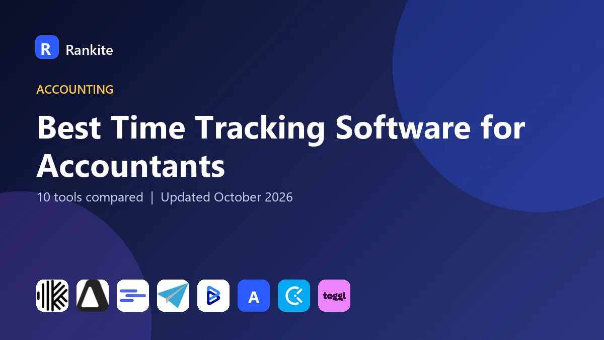 Best Time Tracking Software for Accountants in 2026: 10 Tools Compared