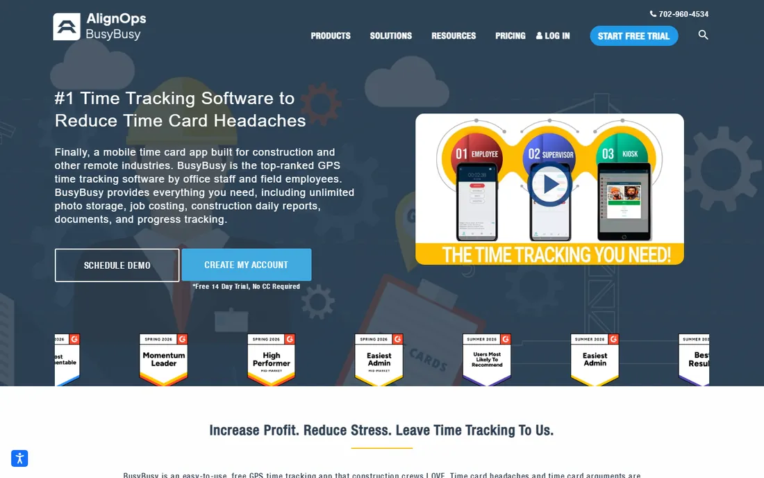 busybusy homepage