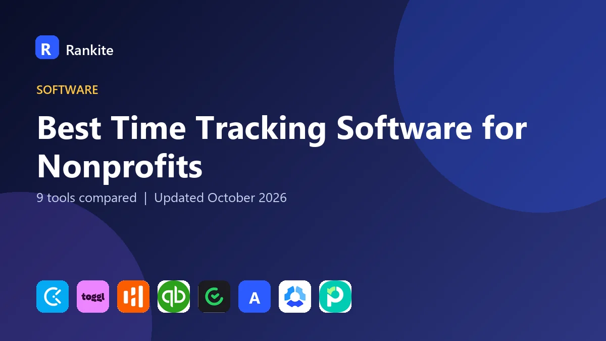 Best Time Tracking Software for Nonprofits in 2026: 9 Tools Compared