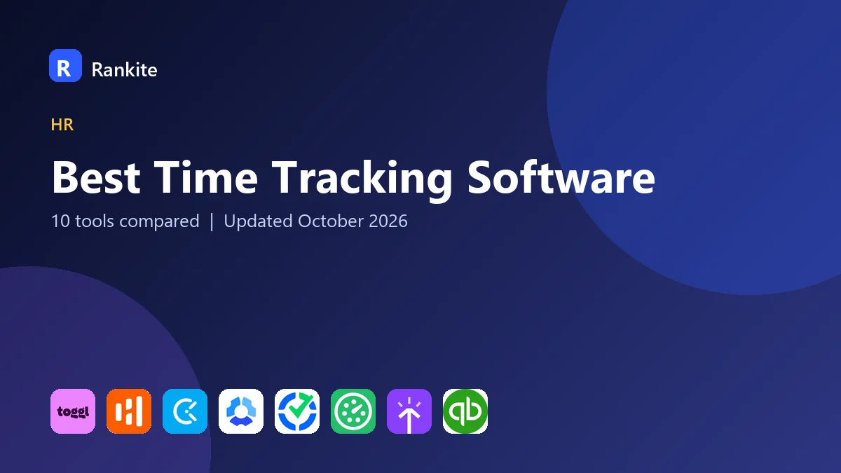 Best Time Tracking Software in 2026: 10 Tools Compared
