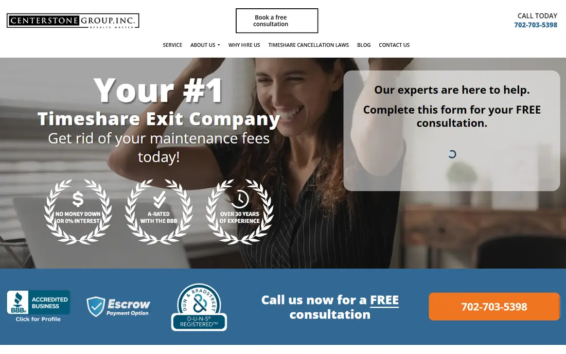 Centerstone Group homepage