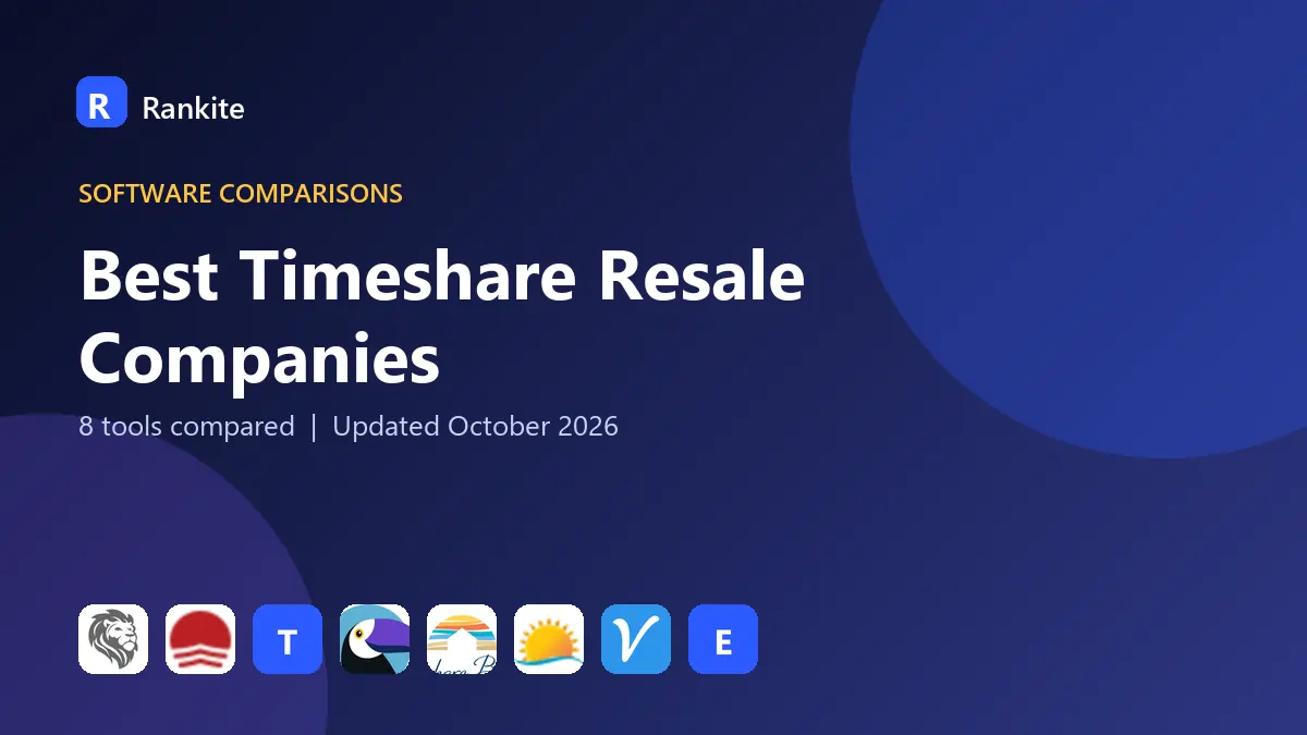 Best Timeshare Resale Companies in 2026: 8 Companies Compared