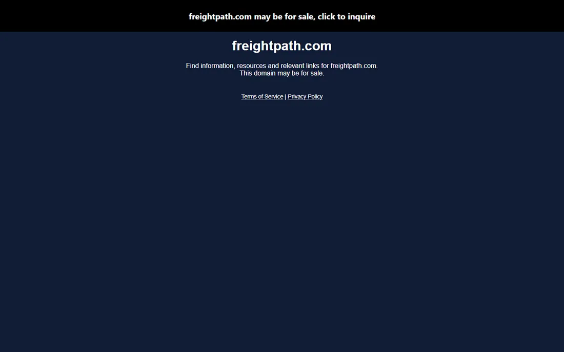 FreightPath homepage