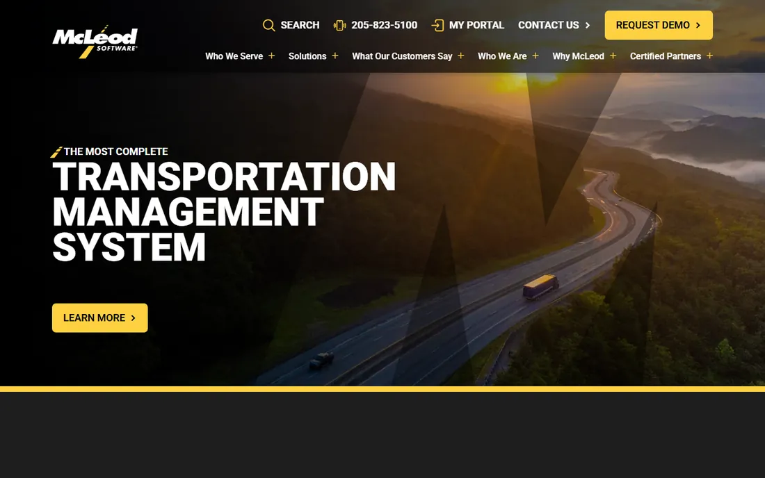 McLeod PowerBroker homepage