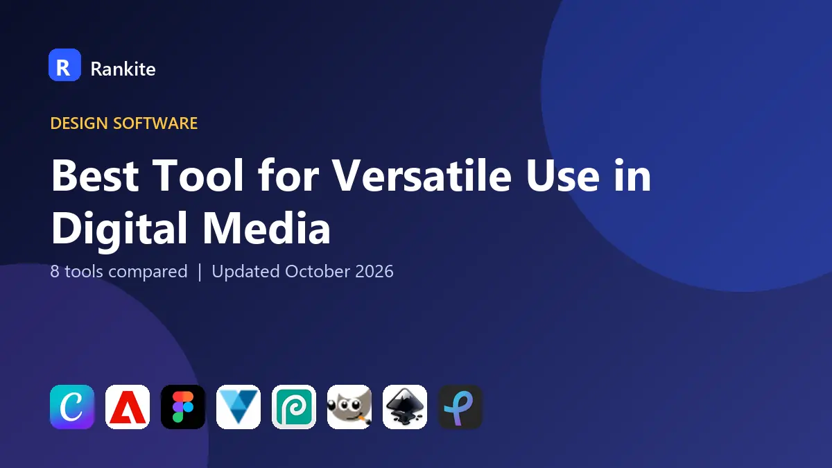 Best Tool for Versatile Use in Digital Media in 2026: 8 Tools Compared