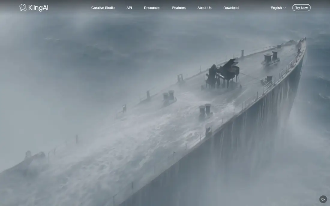 Kling homepage