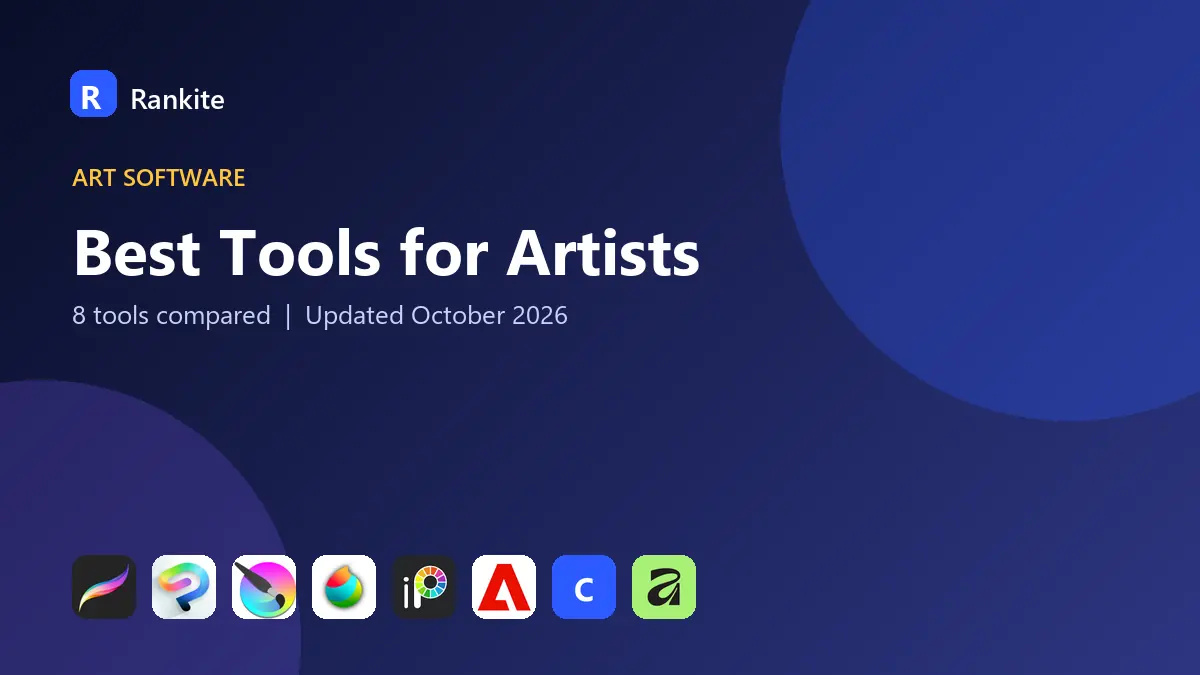 Best Tools for Artists in 2026: 8 Tools Compared