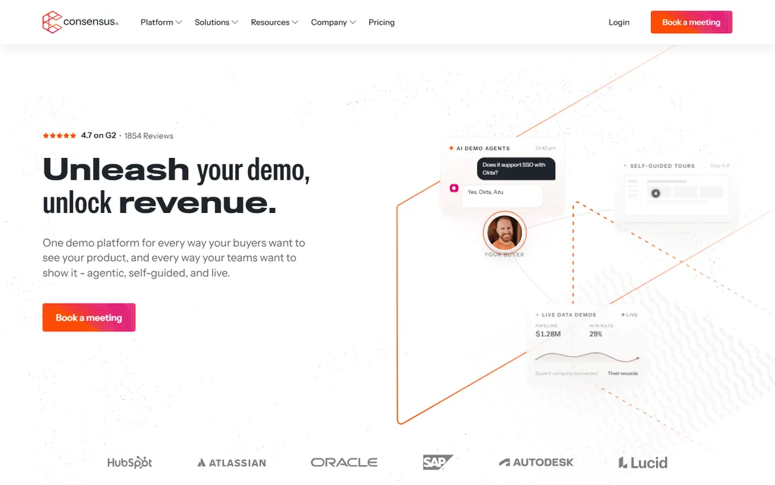 Consensus homepage