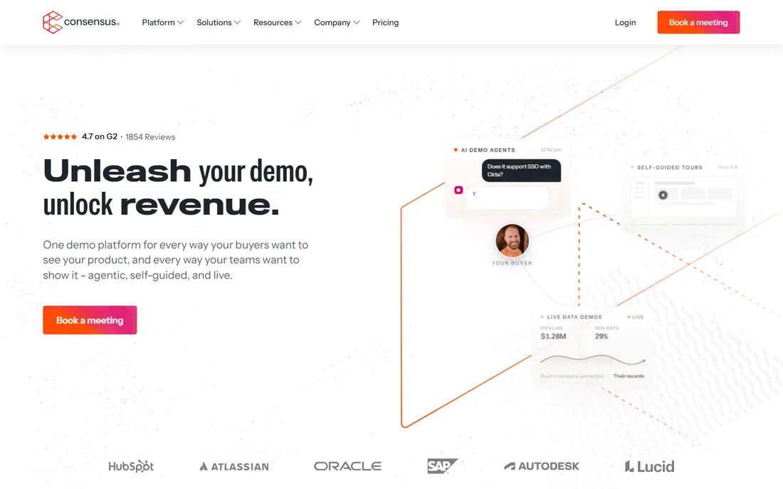 Consensus homepage