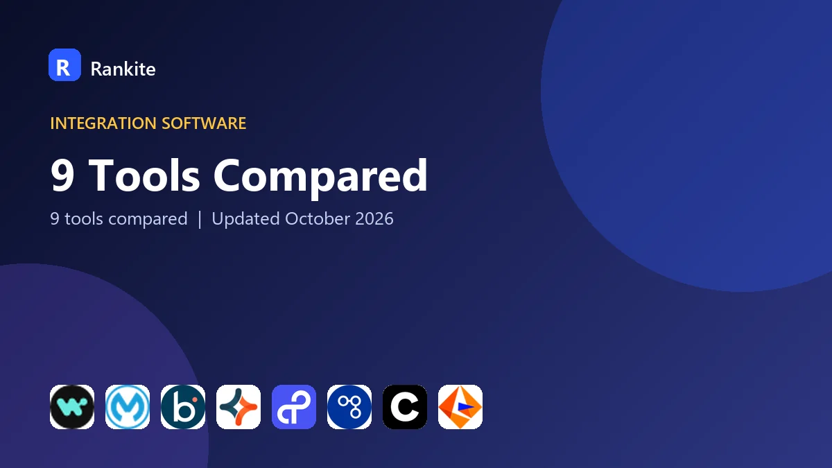 9 Tools Compared: Best Enterprise Application Integration Software