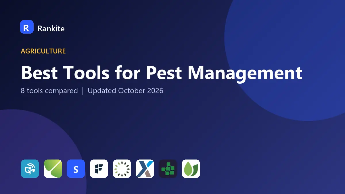 Best Tools for Pest Management in 2026: 8 Tools Compared