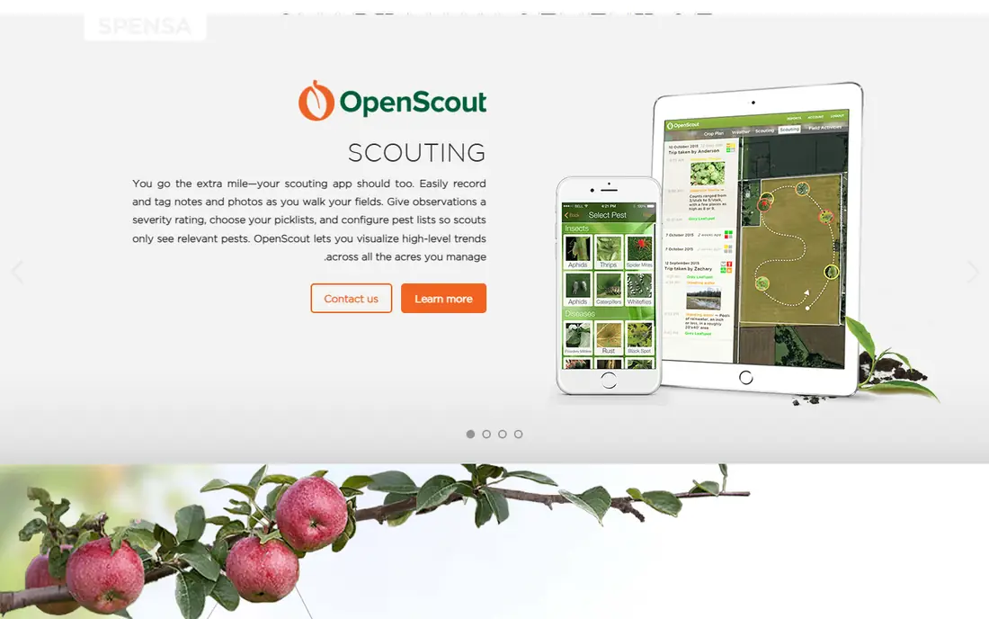 Spensa homepage