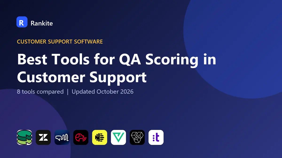 Best Tools for QA Scoring in Customer Support in 2026: 8 Tools Compared